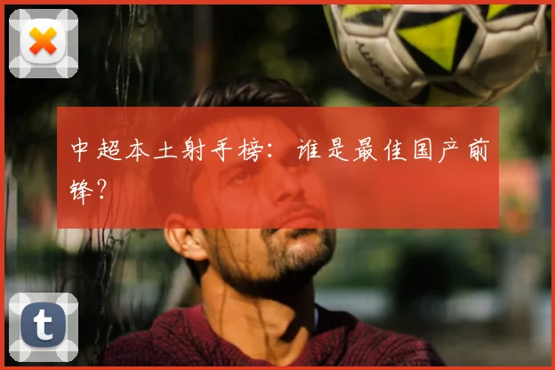 中超本土射手榜:谁是最佳国产前锋?