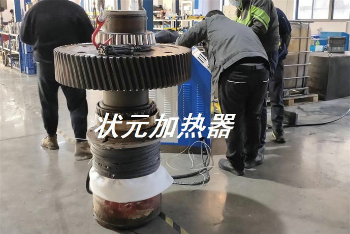 拆齿轮加热器 把齿轮从轴上取下来 拆齿轮加热器 把齿轮从轴上取下来