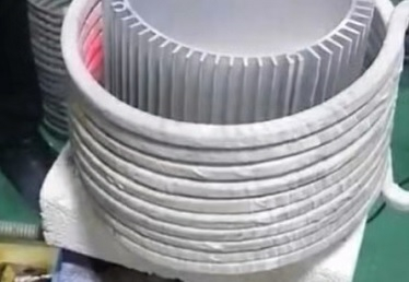 大型电机铝壳怎么加热 怎样热套定子