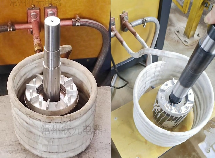 电机转子中频加热-中频感应加热设备.jpg 电机转子中频加热-中频感应加热设备.jpg
